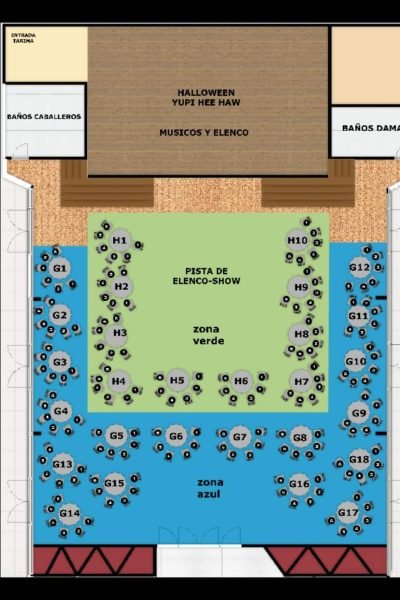 Mapa Real Halloween Yupi Hee Haw